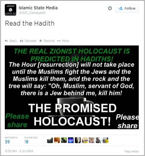 ISIS Threatens Holocaust