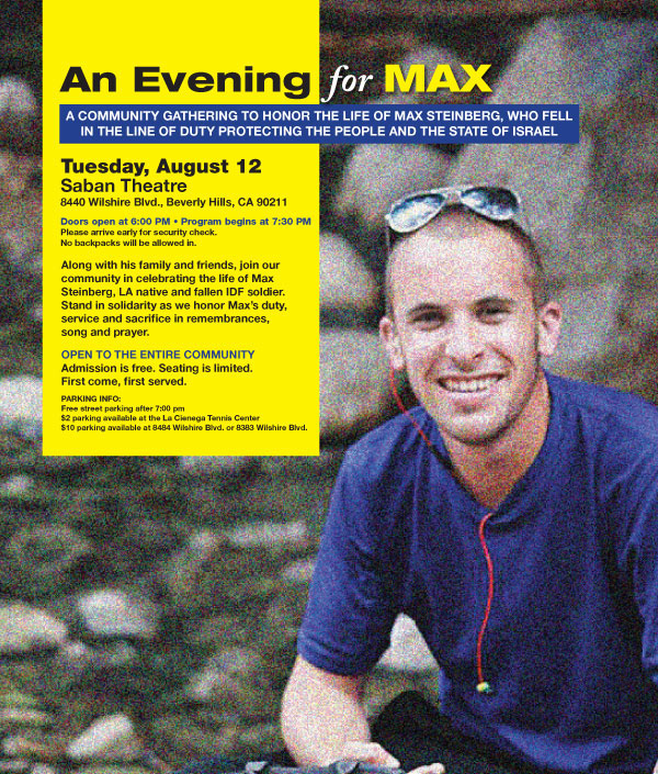 An Evening for Max Steinberg