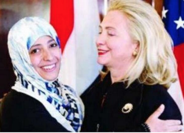 Hillary Clinton and Morsi Wife