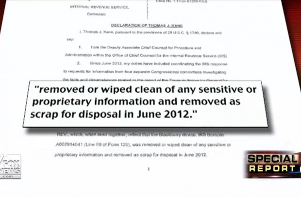 Lois Lerner Destruction of Evidence