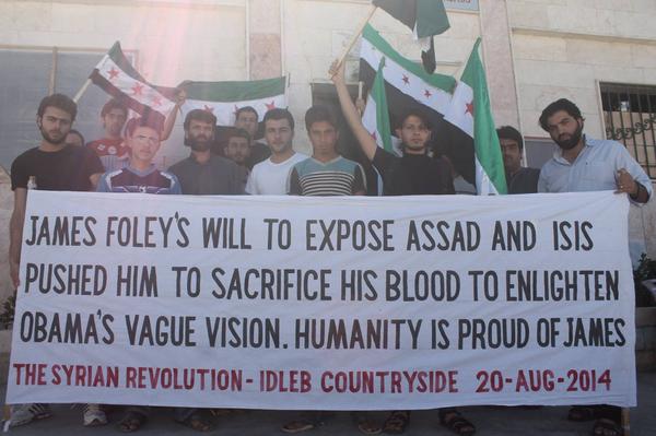 Obama's Syrian Coalition Praising James Foley Death