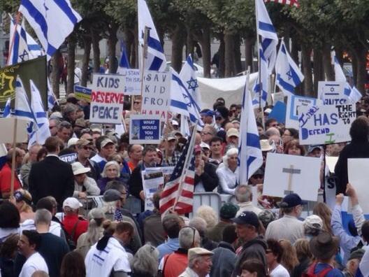 San Francisco Pro-Israel Rally
