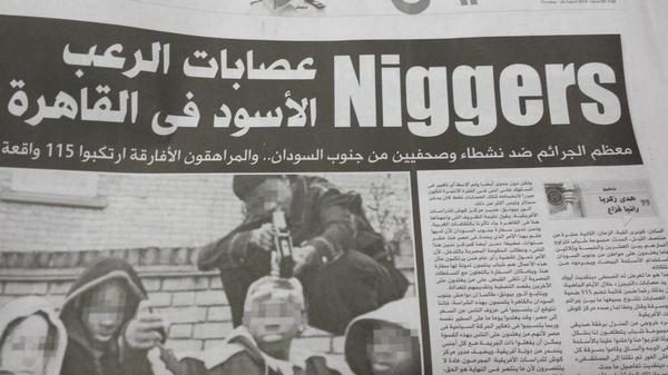 Arab Newspaper Using the N-Word