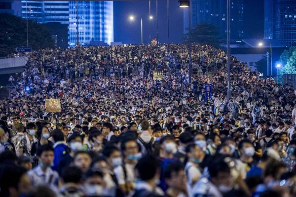 Democracy Demonstration HK