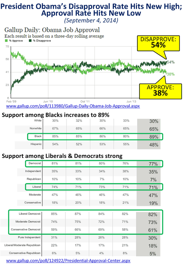 Obama Approval 38 pct