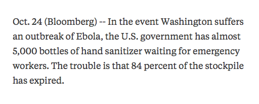 Govt Prepardness Ebola