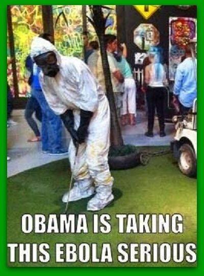 Obama Golfing