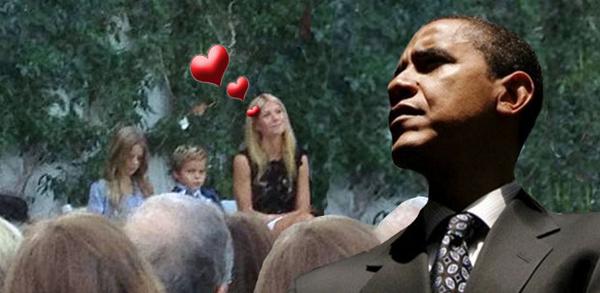 Paltrow Fawns Over Obama
