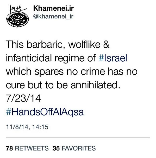 Khamenei Tweet