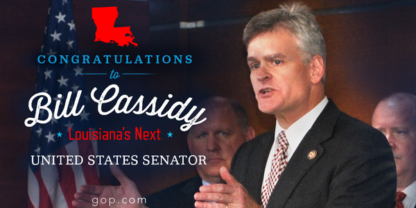 Congratulations Bill Cassidy