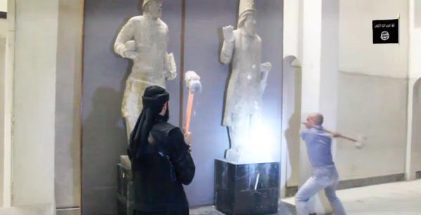 ISIS Destroying Artifacts
