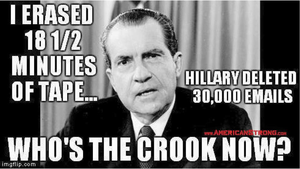 Nixon v Hillary