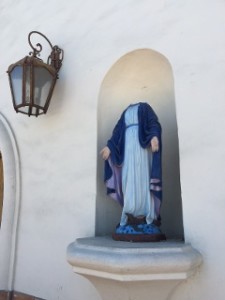 Virgin Mary Beheaded...
