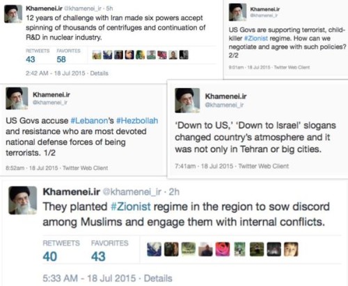 Khamenei Tweets