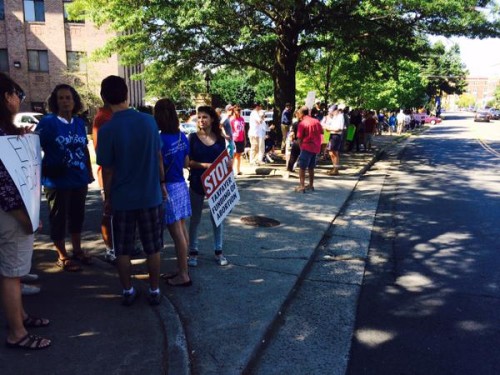 Falls Church, VA Protest Planned Parenthood Rally