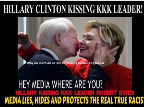 Hillary Clinton and Robert Byrd