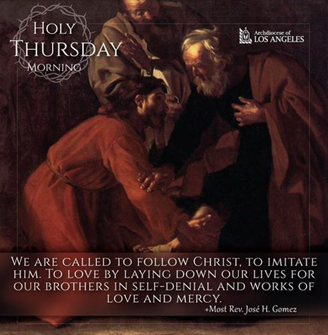 Holy Thursday Morning