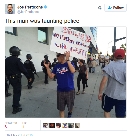 Taunting Cops