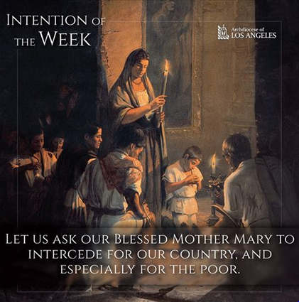 Intentions of the Week